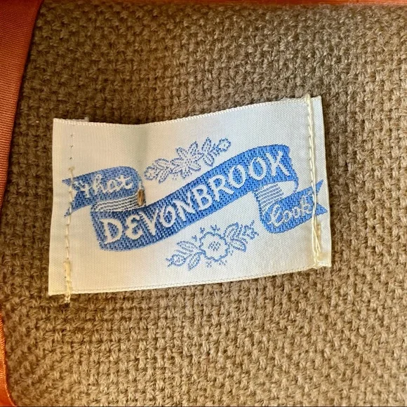 Vintage 60s Wool Woven Jacket - Picture 5 of 7